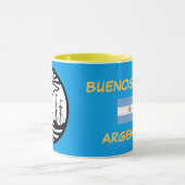 Buenos Aires Argentine Crest Mug (Centre)