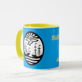 Buenos Aires Argentine Crest Mug (Devant gauche)