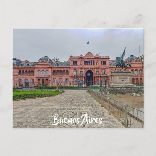 Buenos Aires, Argentinië, Casa Rosada Briefkaart (Voorkant)