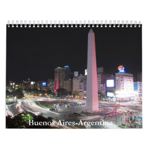 Buenos Aires-Argentinië Kalender