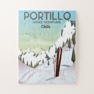 Buenos Aires, Argentinië reisposter Legpuzzel