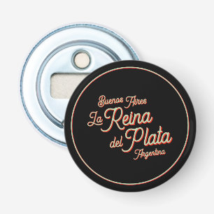 Buenos Aires, Argentinië, reissovenir Button Flesopener
