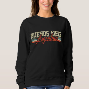 Buenos Aires Argentinië Travel Souvenir Retro Vint Trui