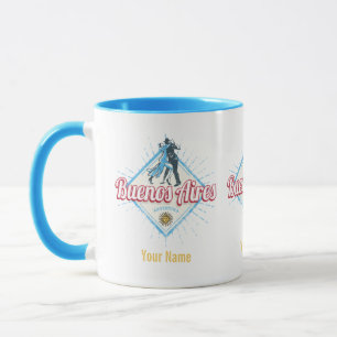 Buenos Aires City Argentina Retro Tango  Mok