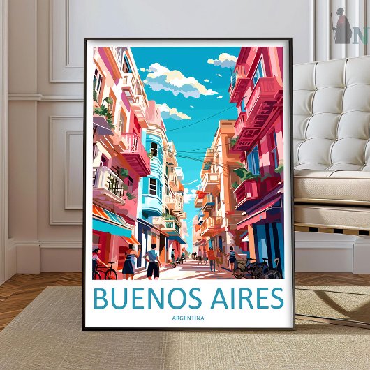 Buenos Aires Impression de voyage Art mural Buenos