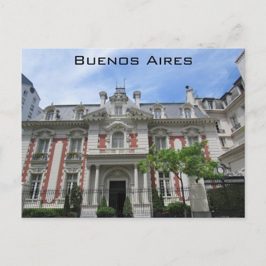 buenos aires klassiek briefkaart (Voorkant)
