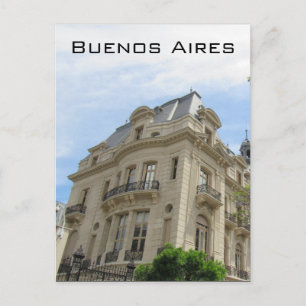 buenos aires klassieke architectuur briefkaart