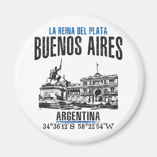 Buenos Aires Magneet (Voorkant)
