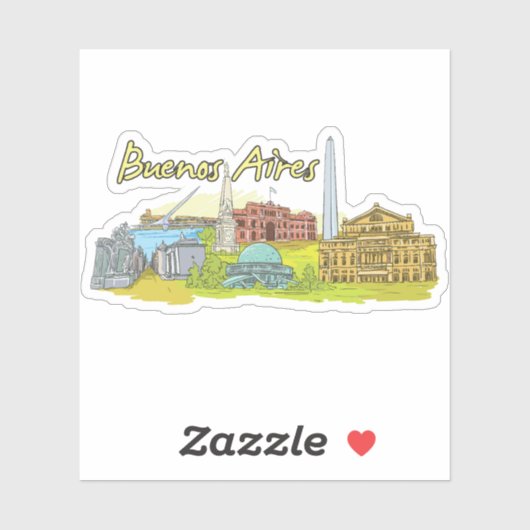 buenos aires sticker (Vel)