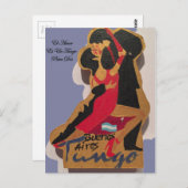 Buenos Aires_Tango_Poem Briefkaart (Voorkant / Achterkant)
