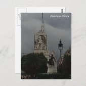 Buenos Aires - Torre de los Ingleses Briefkaart (Voorkant / Achterkant)