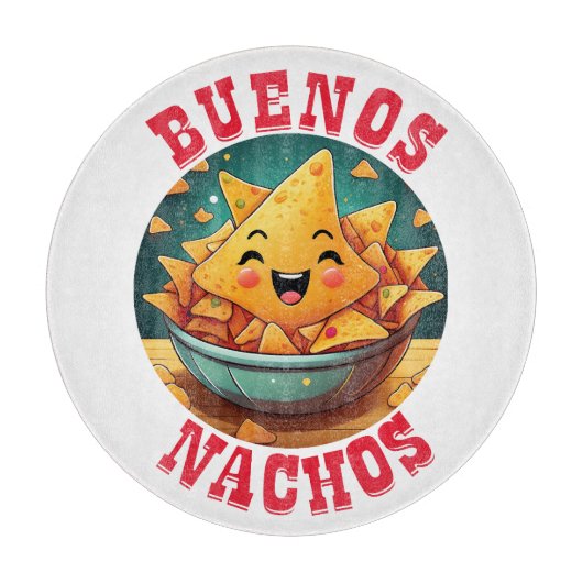 Buenos Nachos Snijplank (Voorkant)