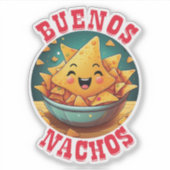 Buenos Nachos Sticker (Voorkant)