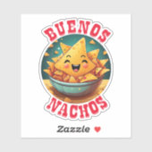 Buenos Nachos Sticker (Vel)