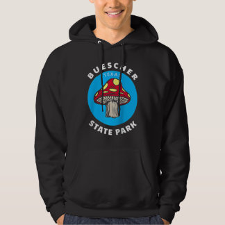 Buescher State Park Texas TX Paddenstoel Vakantie Hoodie