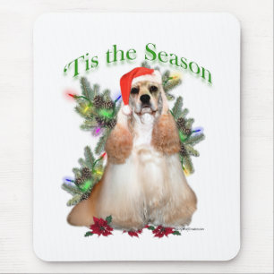 Buff Cocker Spaniel 'Dit is het seizoen Muismat