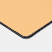 Buff (effen kleur) bureaumat (Hoek)