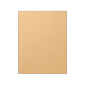 Buff (effen kleur) notitieblok (Gedraaid)