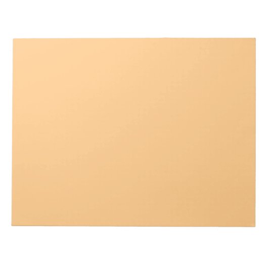 Buff (effen kleur) notitieblok (Voorkant)
