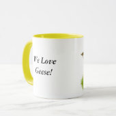 Buff Goose Family Mok (Voorkant links)