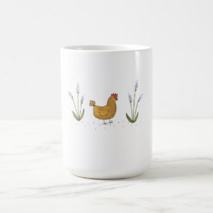 Buff Hen Coffee Mok