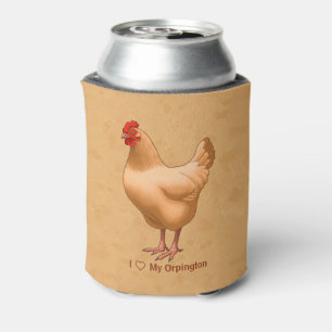 Buff Orpington Chicken Hen Blikjeskoeler