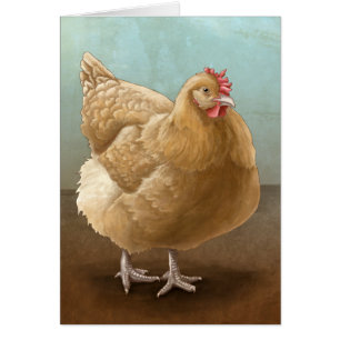 Buff Orpington Hen-kaarten