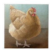 Buff Orpington Tile Tegeltje (Voorkant)