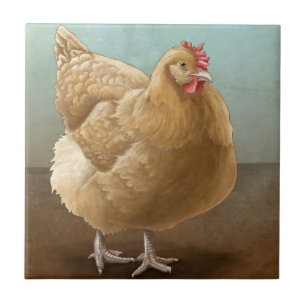 Buff Orpington Tile Tegeltje