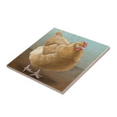 Buff Orpington Tile Tegeltje (Zijkant)