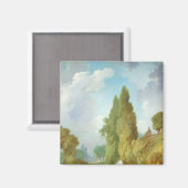 Buff van blind Man Magneet (Voorkant / Achterkant)