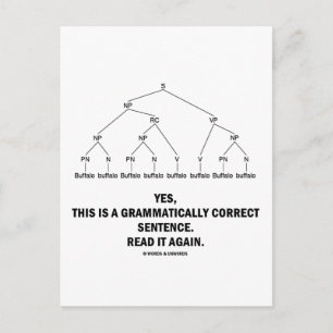 Buffalo (8 maal) Ernstige correctie Briefkaart