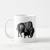 Buffalo American Bison Koffiemok (Links)