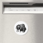 Buffalo American Bison Magnet Magneet (Insitu (Vaatwasser))