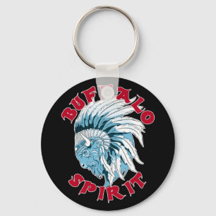 Buffalo Animal Spirit Sleutelhanger
