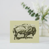 Buffalo Art Briefkaart (Staand voorkant)