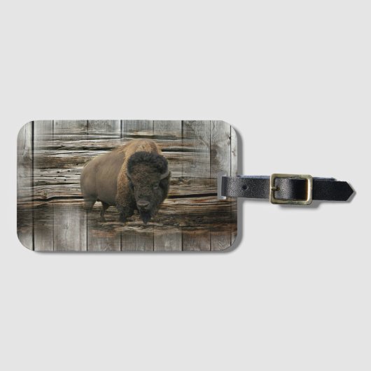 Buffalo Bagagelabel (Voorkant (horizontaal))