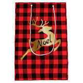 Buffalo Betaald deer Gift Bag Medium Cadeauzakje (Achterkant)