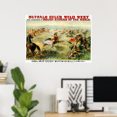 Buffalo Bill - Afdrukken Poster (Thuiskantoor)
