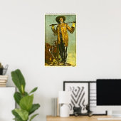 Buffalo Bill Cody - beroemde schutter en scout Poster (Thuiskantoor)