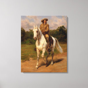 Buffalo Bill Cody door Rosa Bonheur Canvas Afdruk