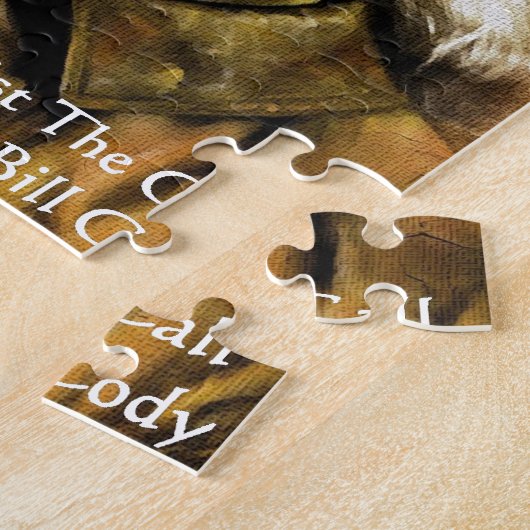 Buffalo Bill Cody Zijn Pistool & Quote Gifts & Kaa Legpuzzel (Zijkant)