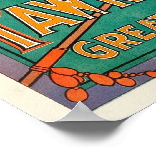 Buffalo Bill et Pawnee Bill Wild West Show Poster (Coin)