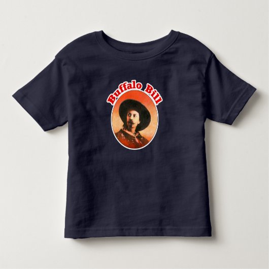 Buffalo Bill Fine Jersey Children's T-shirt (Voorkant)