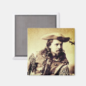 Buffalo Bill Magnet Magneet (Voorkant / Achterkant)
