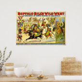  Buffalo Bill POSTER (repro) (Keuken)