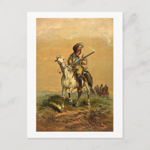 Buffalo Bill "The Scout"  reclame Briefkaart