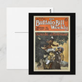Buffalo Bill Weekly 1917 - de Rode Renegade Briefkaart (Voorkant / Achterkant)