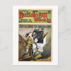 Buffalo Bill Weekly 1917, toegewijd aan het Verre Briefkaart