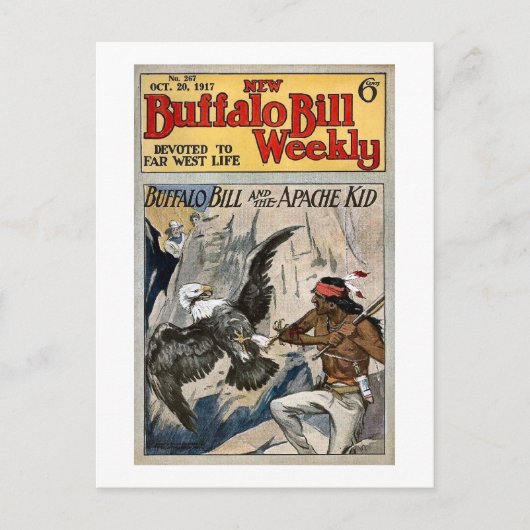 Buffalo Bill Weekly 2 Briefkaart (Voorkant)